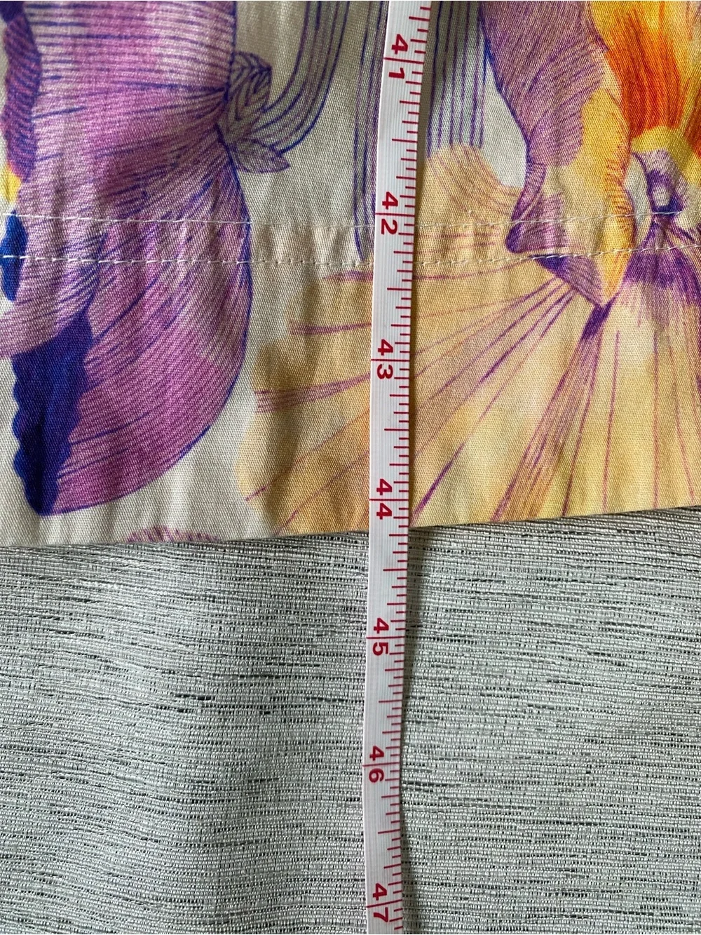 Anthropology Cecilia Pettersson Floral Tie-Front Sundress in Yellow & Purple - Picture 12 of 12